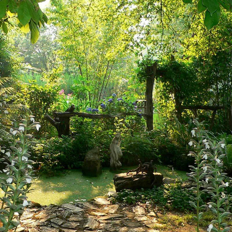 Druid Temple Hillside Landscaping