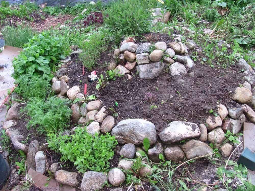 Spiral Herb Garden Bricks Herb Spiral Permaculture Herb Garden