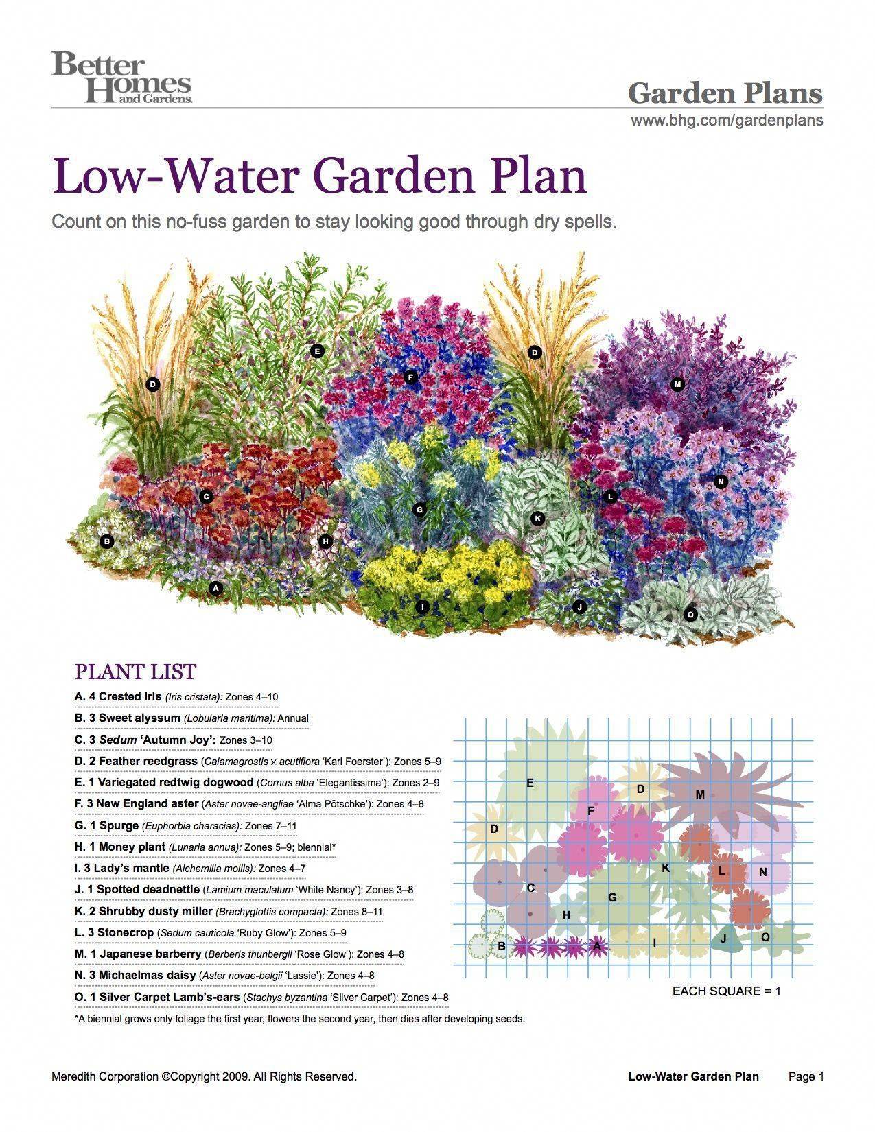 Foundation Garden Plan