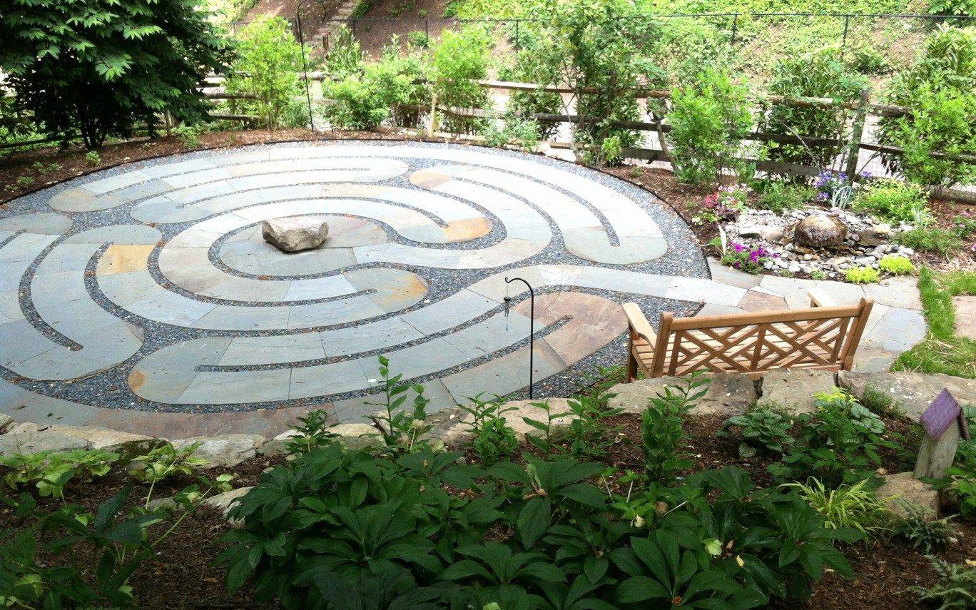 Composition Labyrinth Garden
