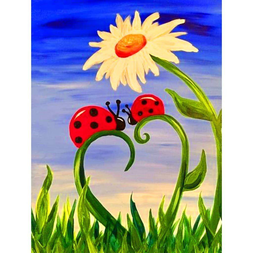 Flower Painting Canvas