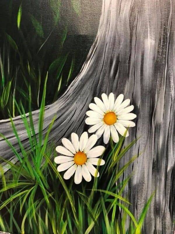 Easy Flower Painting Ideas