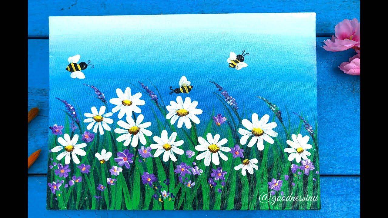 Easy Flower Painting Ideas