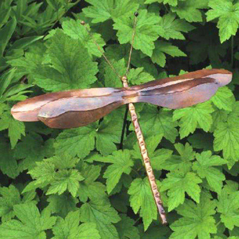 Butterfly Garden Artbutterfly Spiral Silverware Metal Garden Art