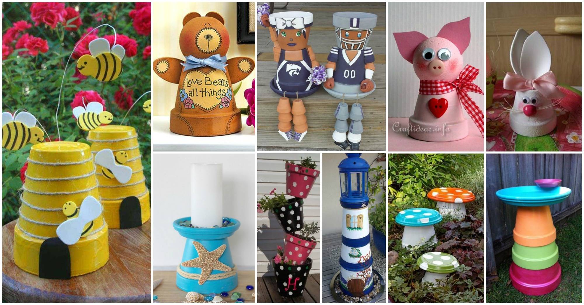 Awesome Clay Pot Decor