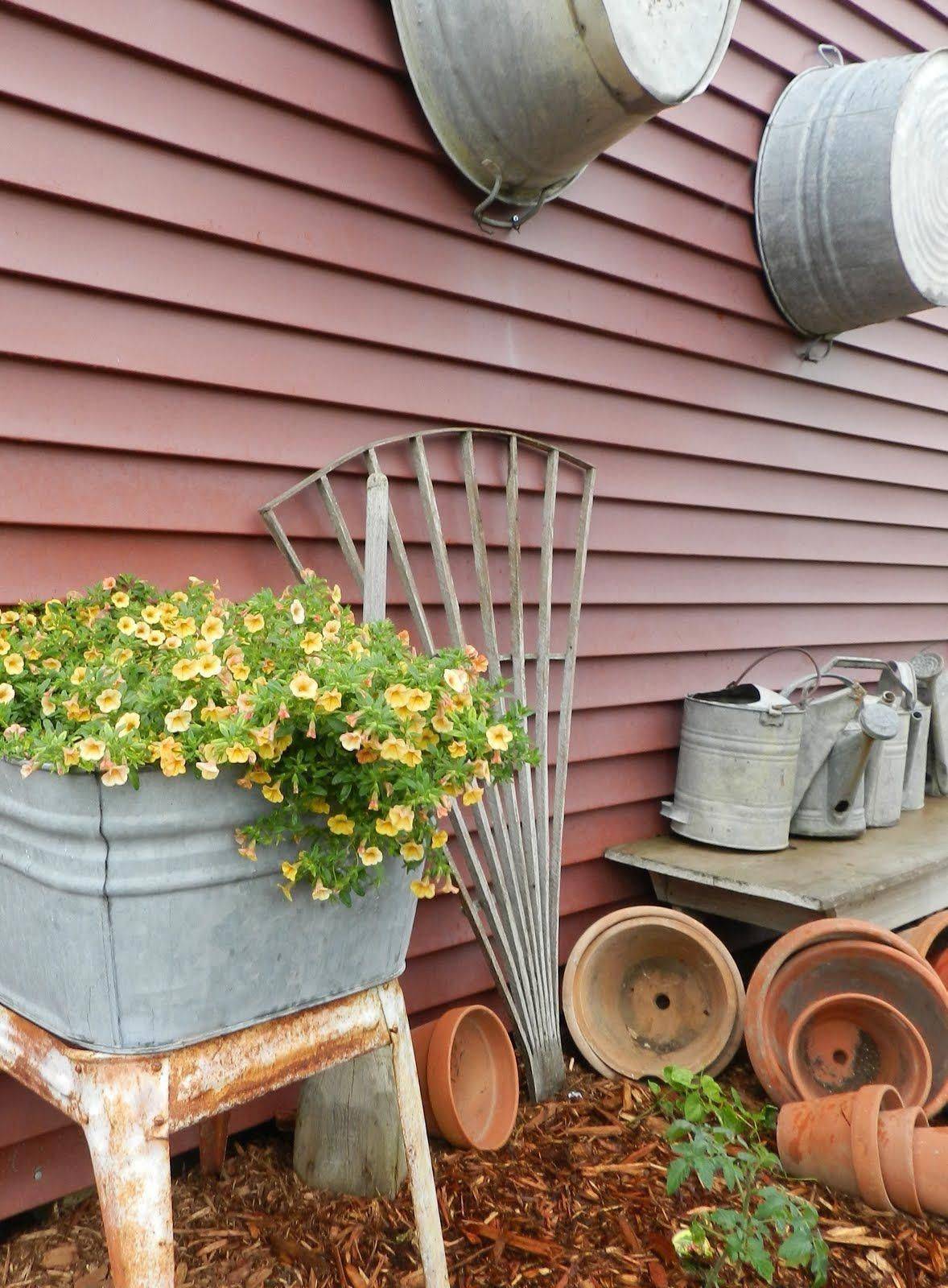 Primitive Garden Decor Primitive Outdoor Decorating