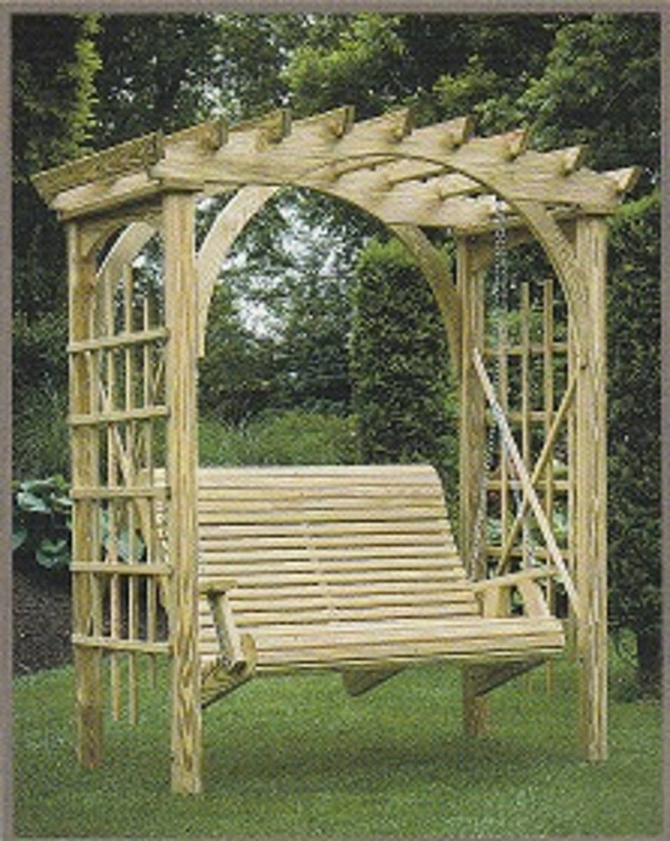 Victorian Trading Garden Swing