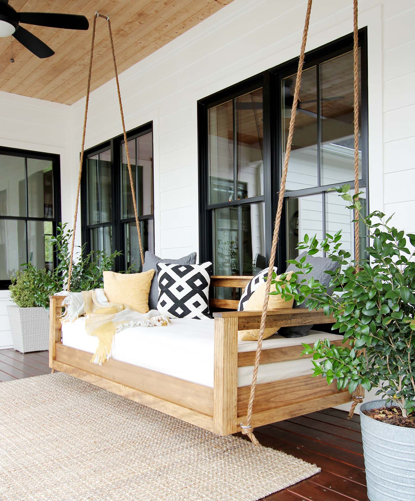 A Porch Swing Stand