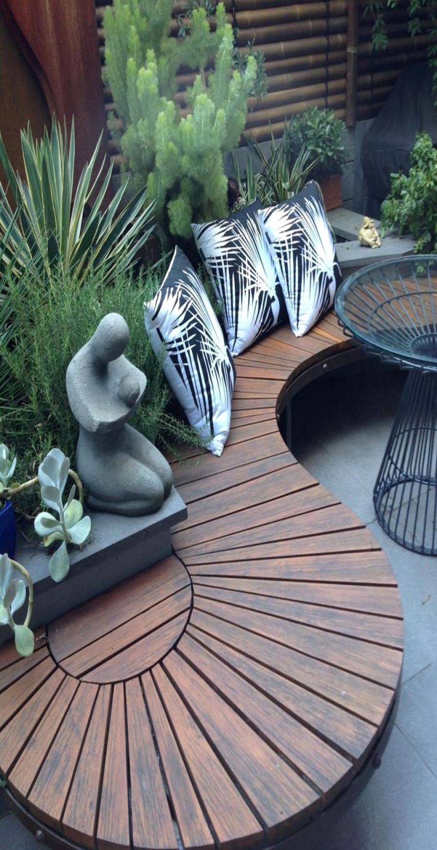 An Outdoor Living Room
