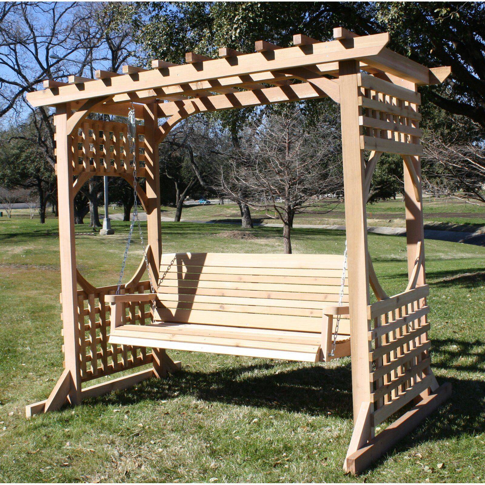 Backyard Gazebo Swing