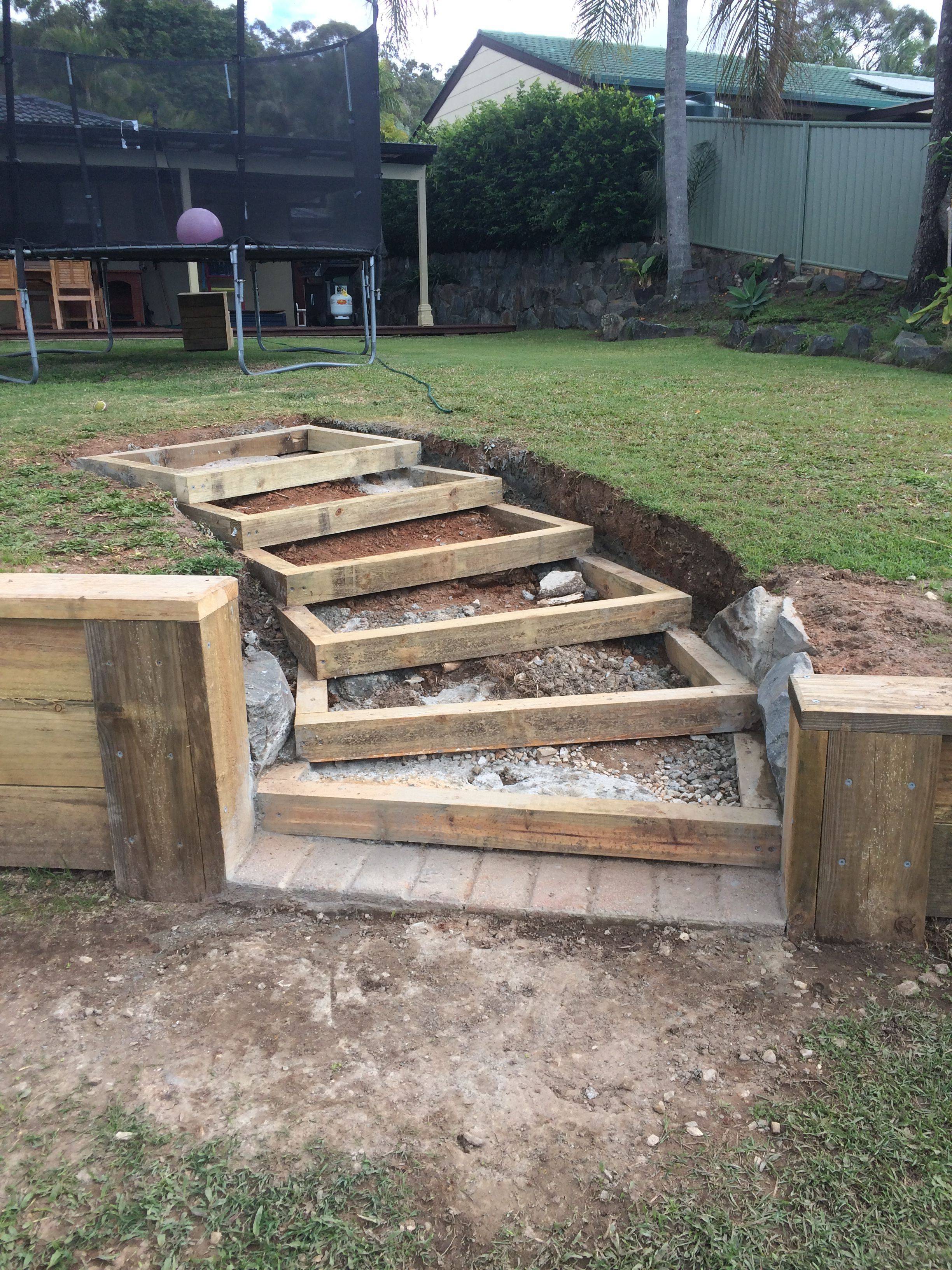 Cozy Wooden Garden Paths