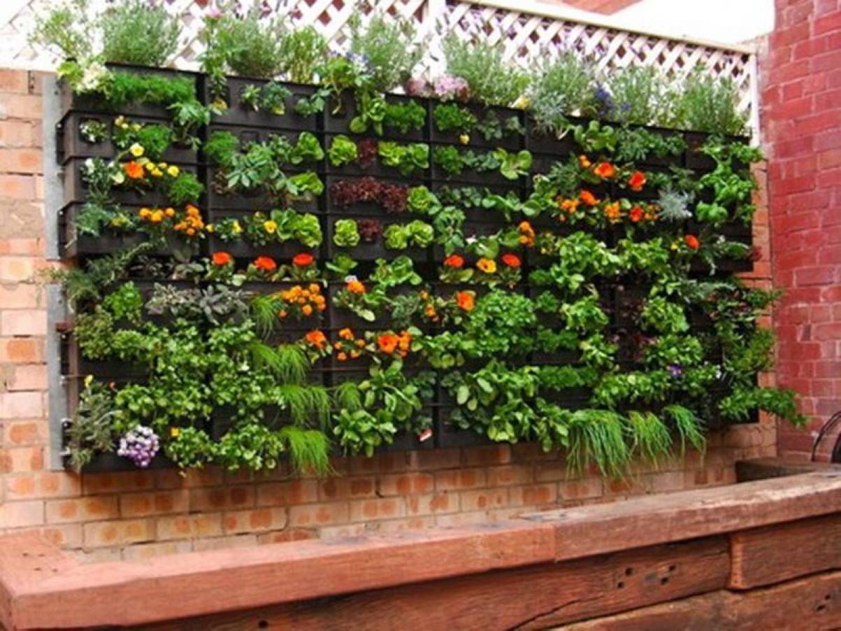 Different Balcony Herb Garden Ideas