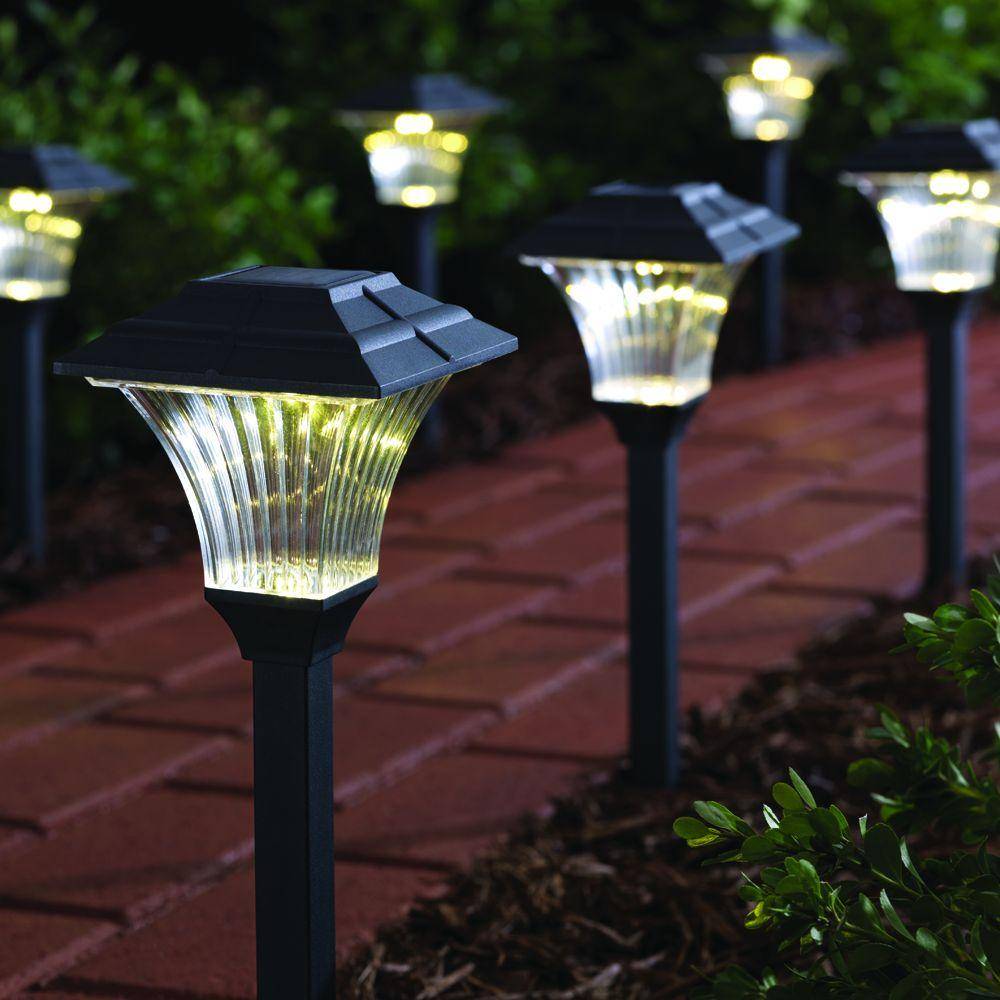 Sogrand Solar Garden Lights Outdoor Pathway Decorative Stake Light