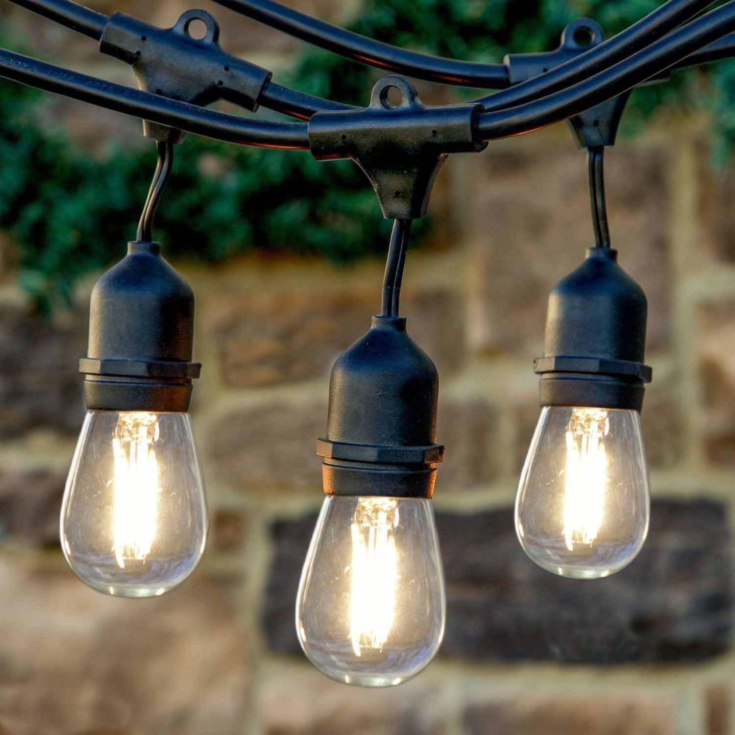 Led String Fairy Lights Garland Bulbs Globe Festoon Light Outdoor