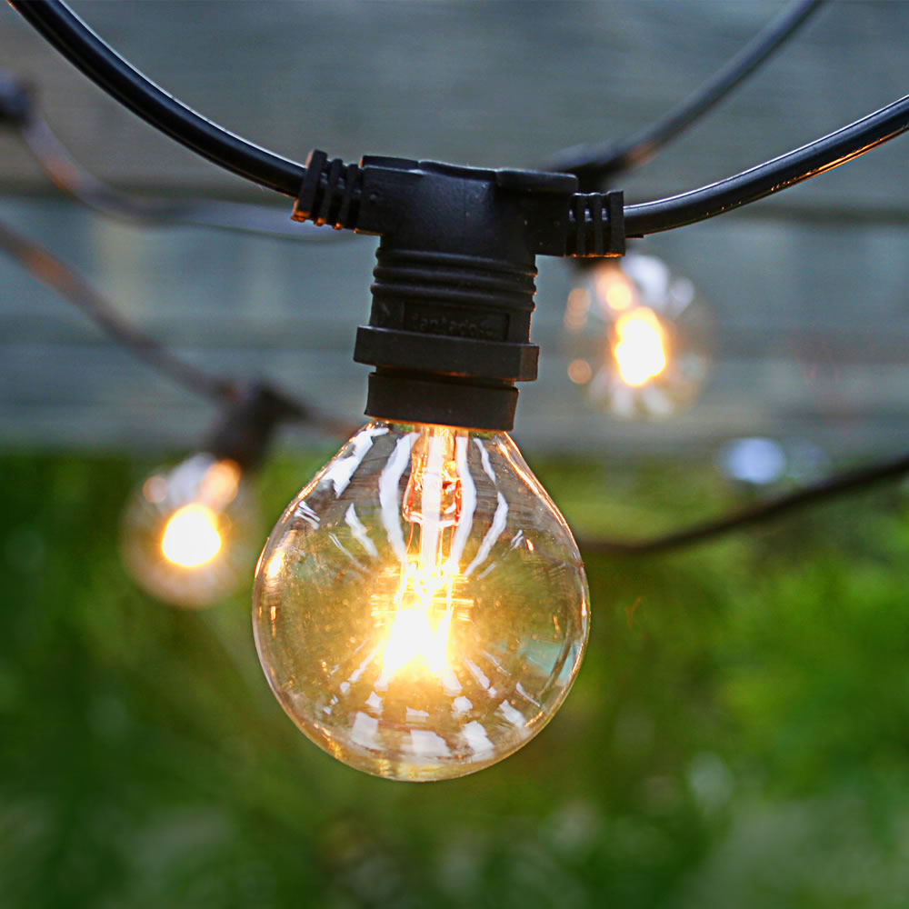 Ft Led Solar Fairy Globe String Light Twinkle Lights