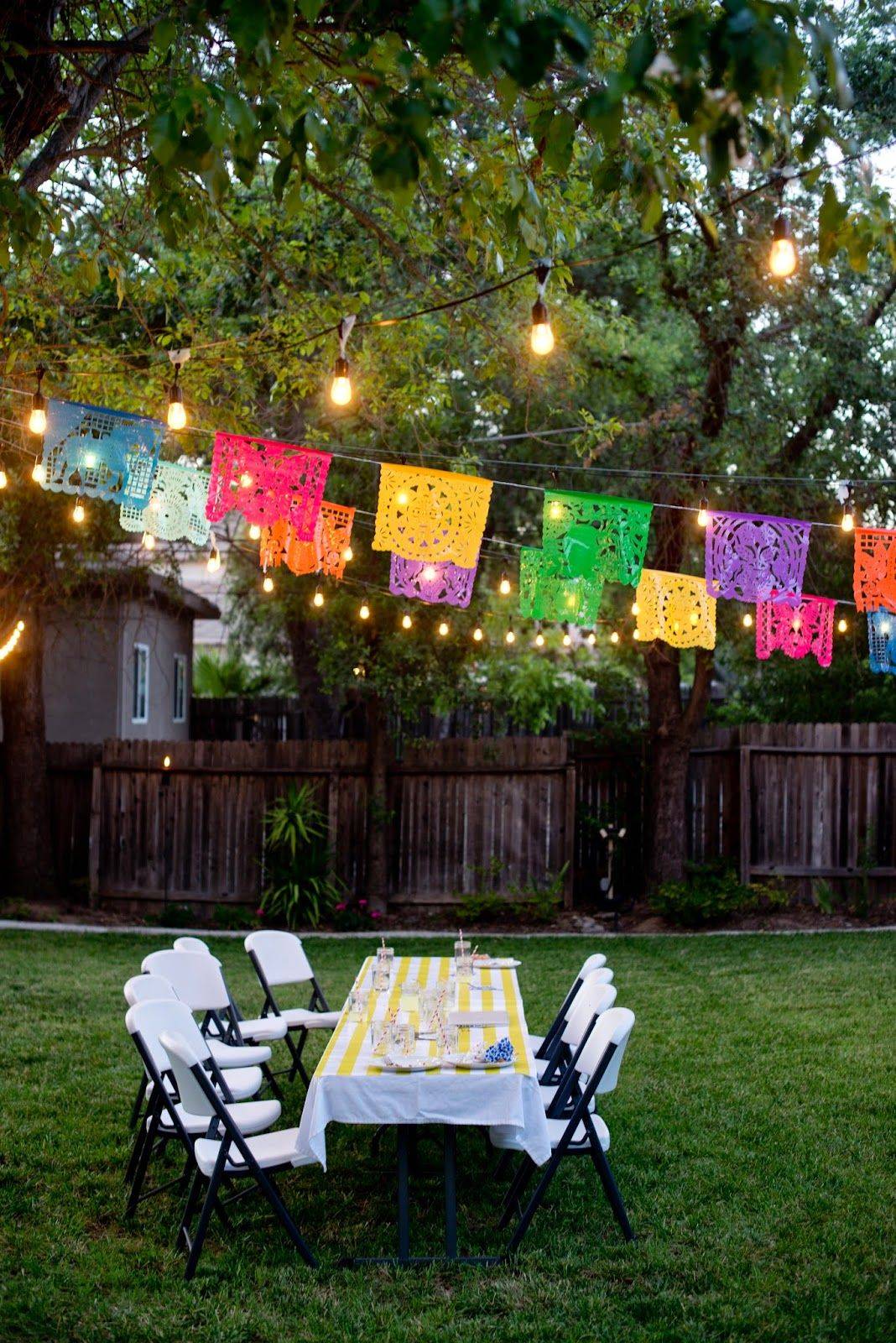 Diy Garden Party Lights Style
