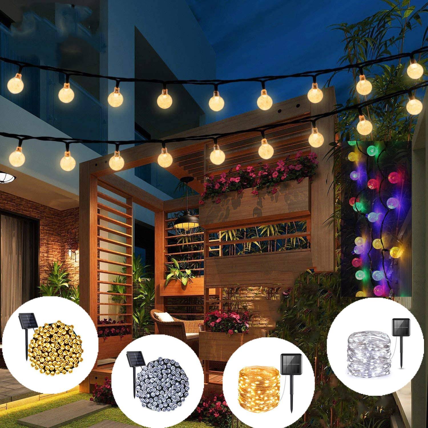 Garden Solar Light Outdoor Decorations