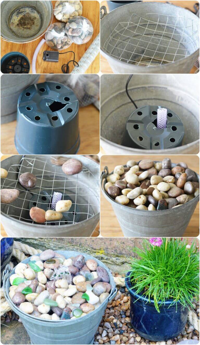 Stunning Diy Garden Fountain Landscaping Ideas