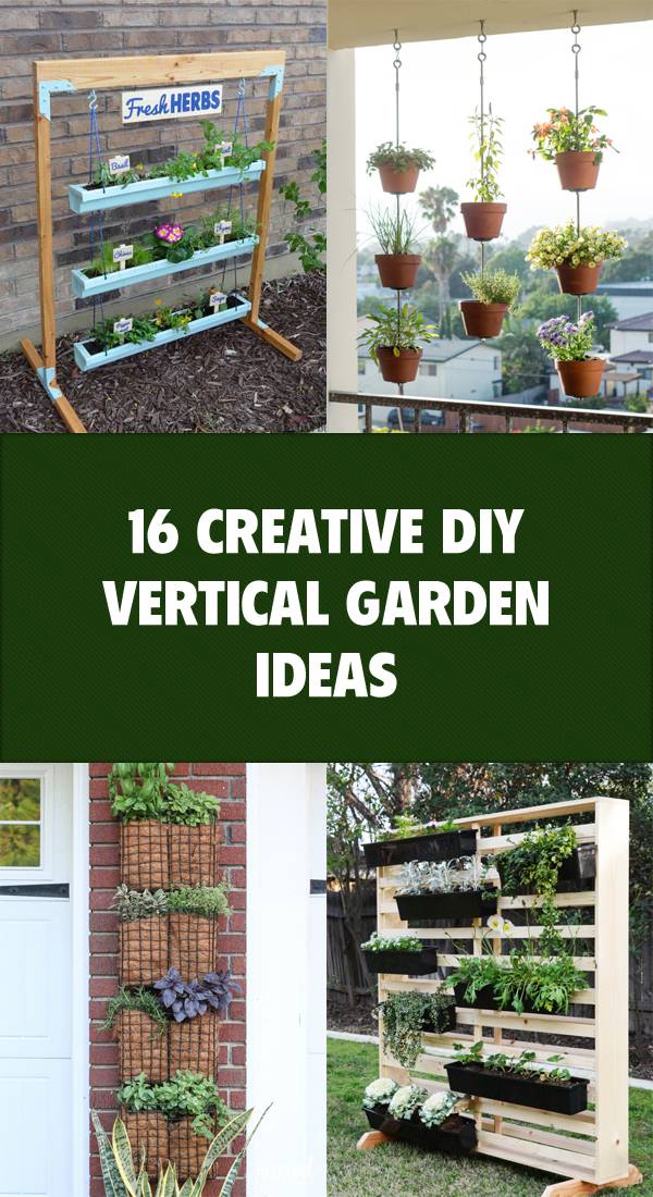 Creative And Simple Diy Vertical Garden Ideas Page