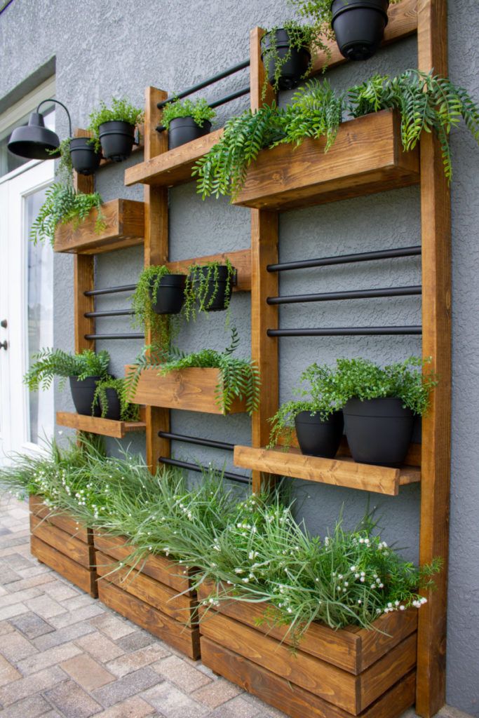 Vertical Garden Planter Wall Idea Pictures