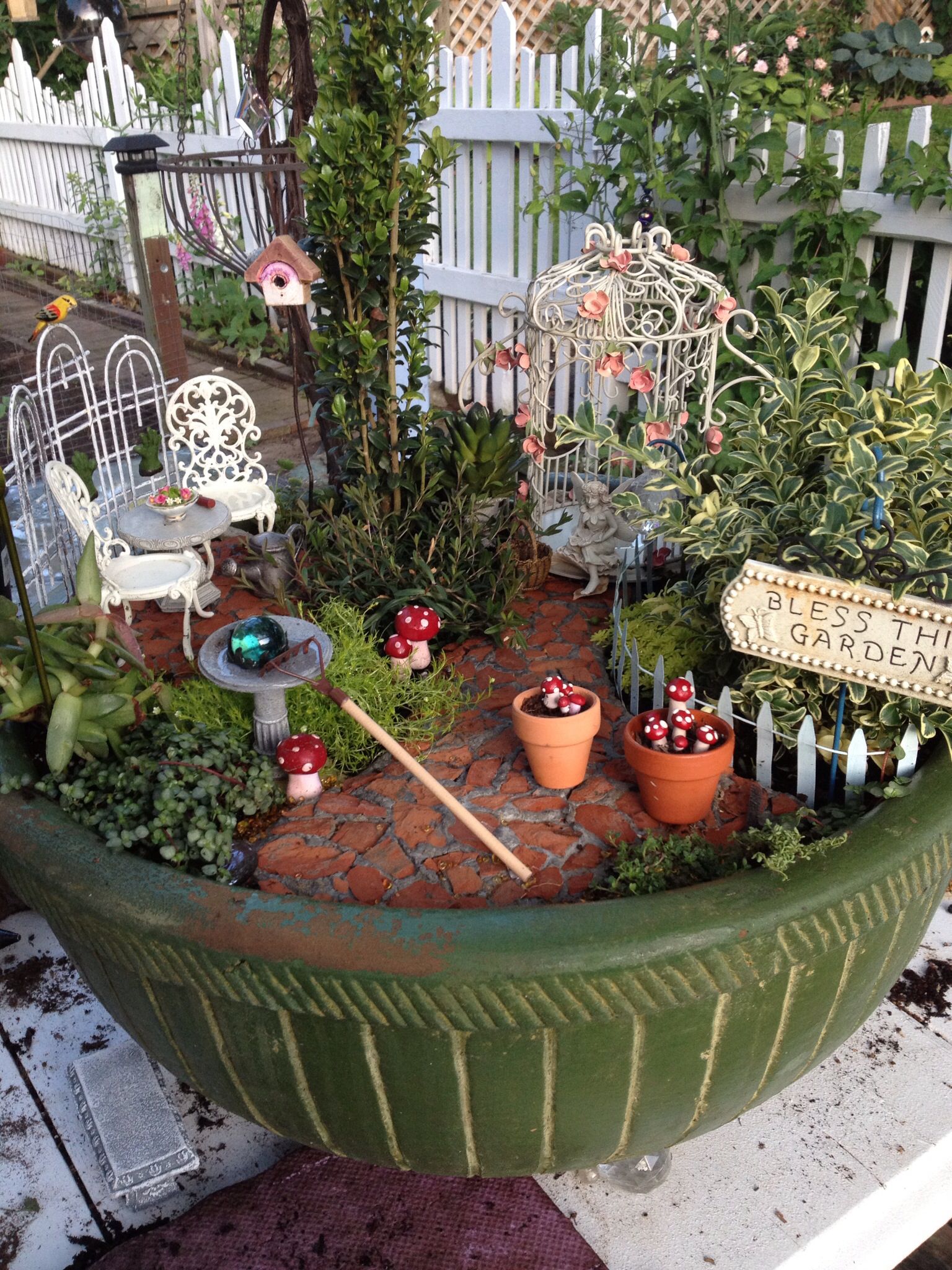 Fairy Garden Idea Outdoor Ideas