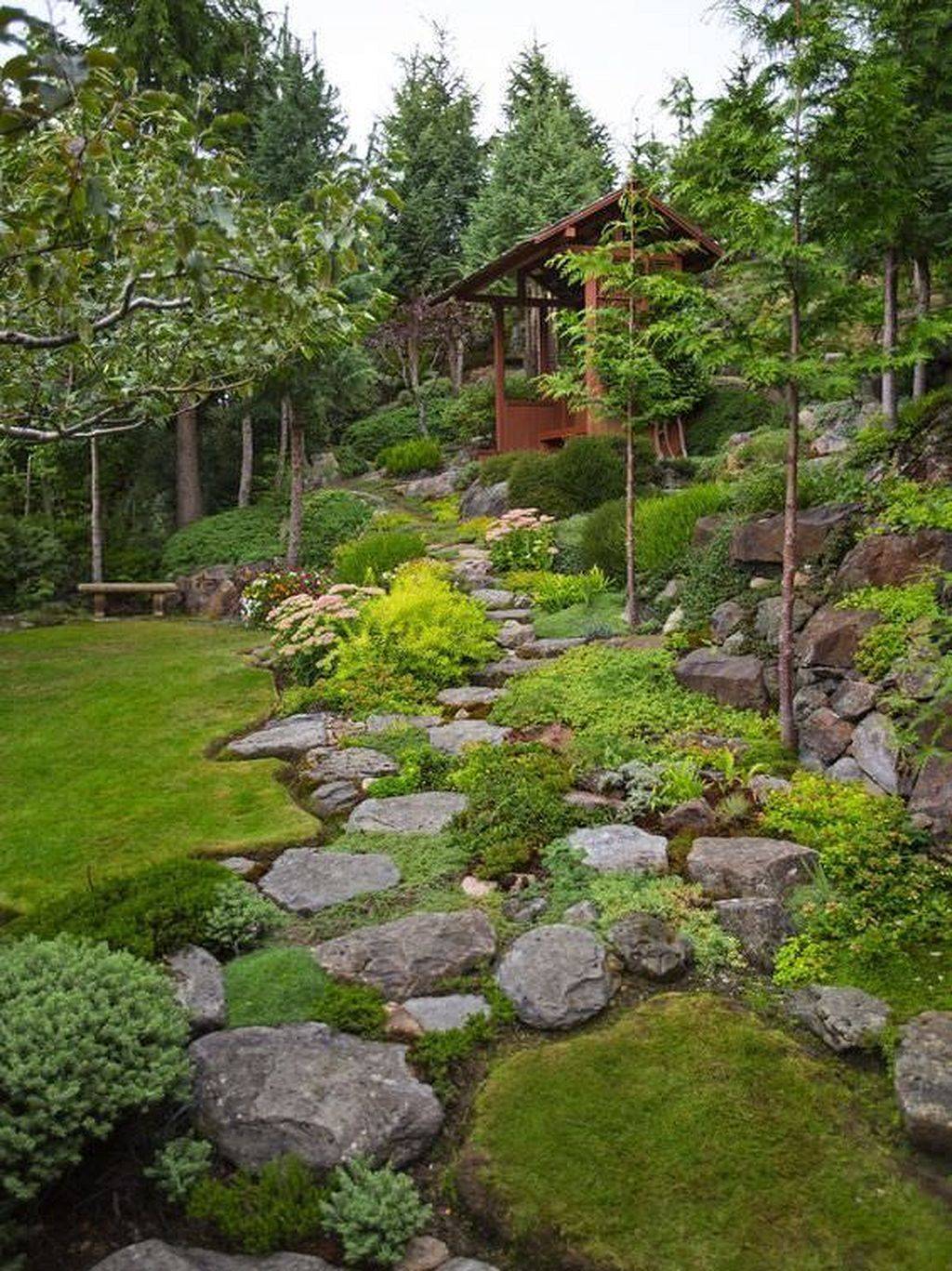 Glitteringsimplelandscapingideasforfrontofsmallhousehome