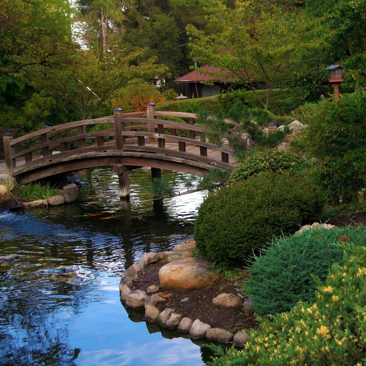 Incredible And Varied Garden Bridge Designs