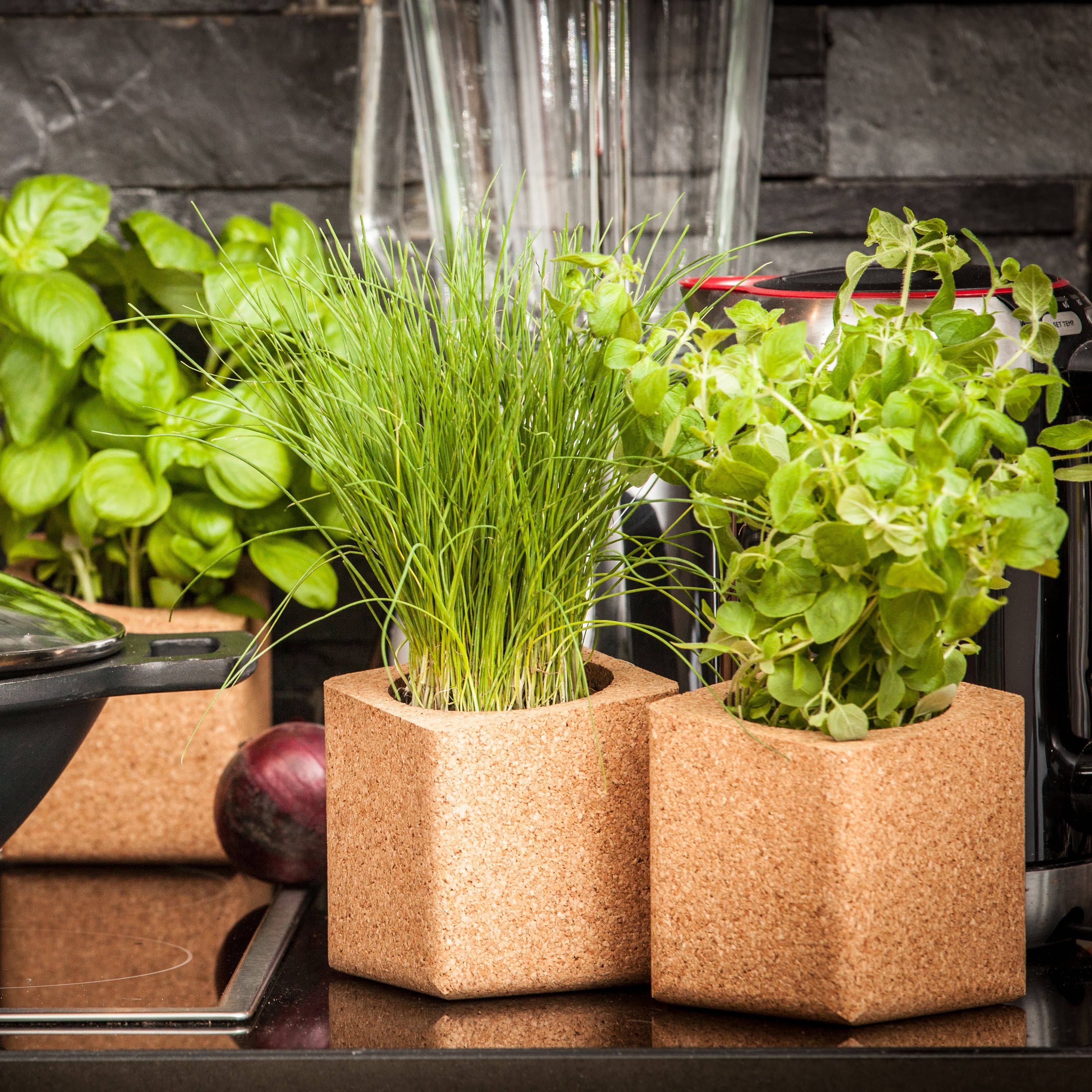 Reclaimed Barnwood Style Planter Rich