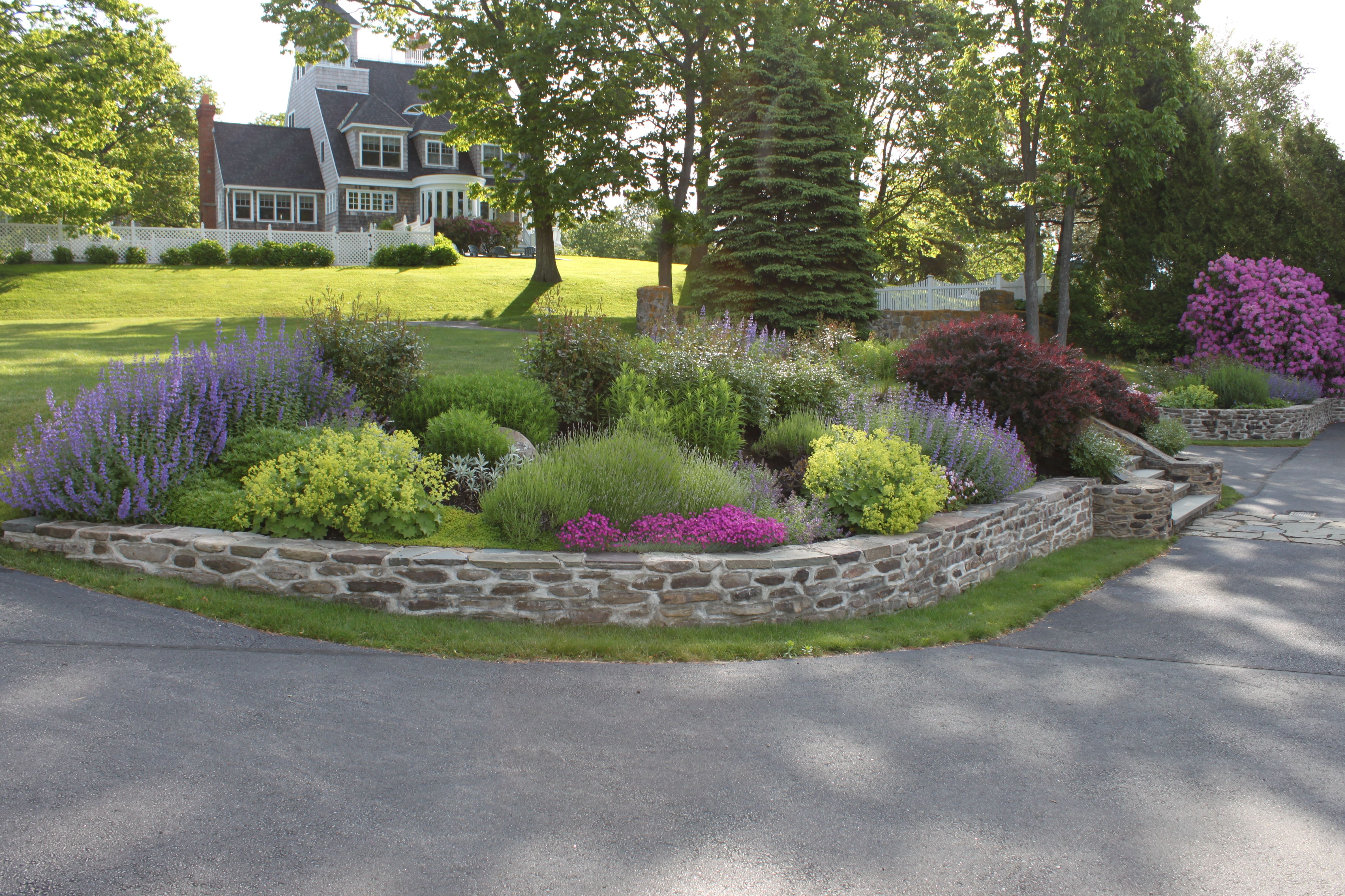 Best Impressive Sun Perennials Front Yard Ideas