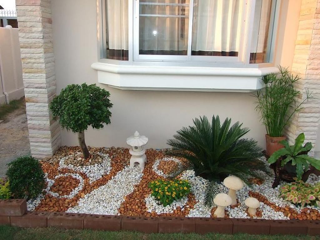 Fantastic White Stone Landscaping Ideas