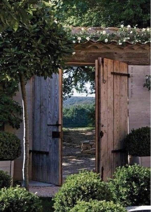 Pinterest Garden Doors