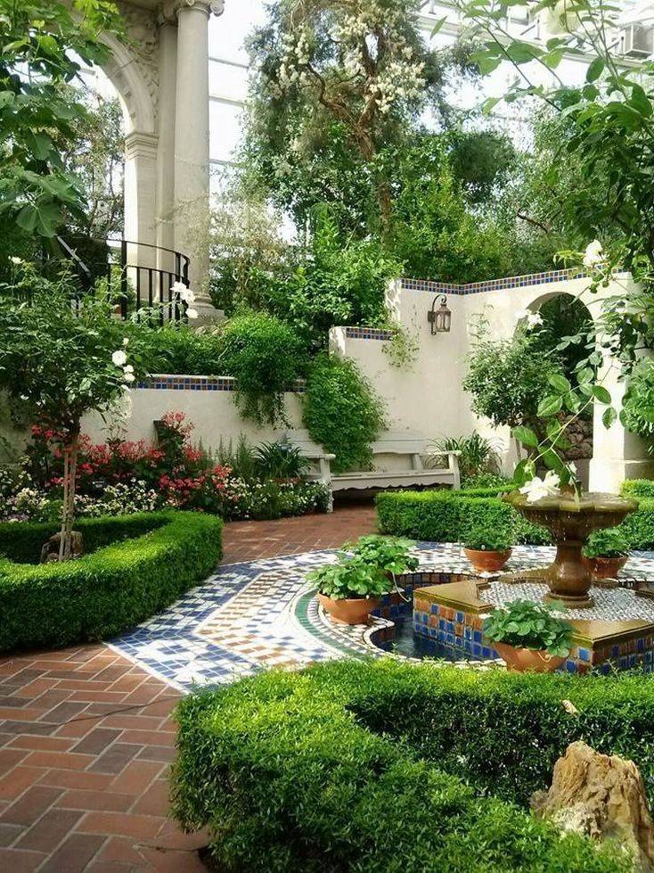 Wonderful Italian Garden Design Decorating Ideas