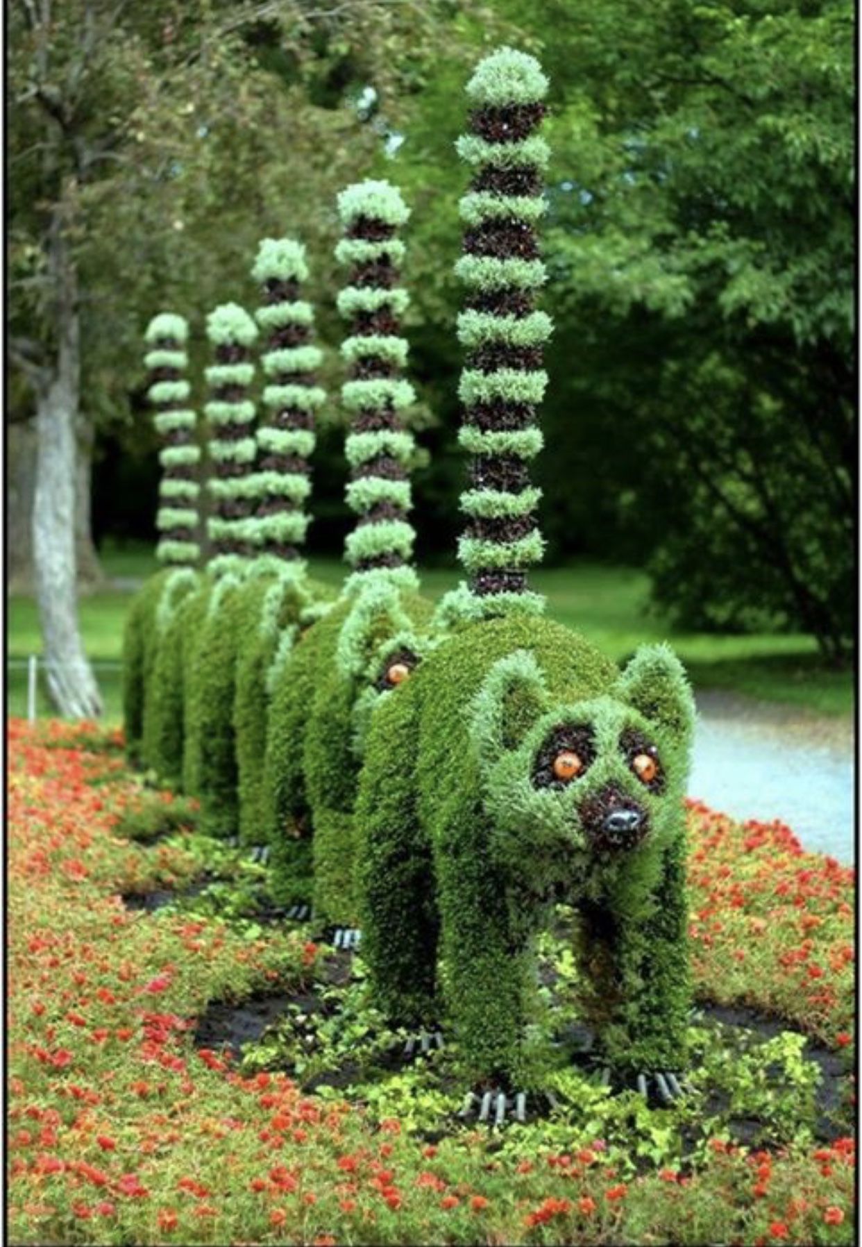 Bourton House Topiary Garden