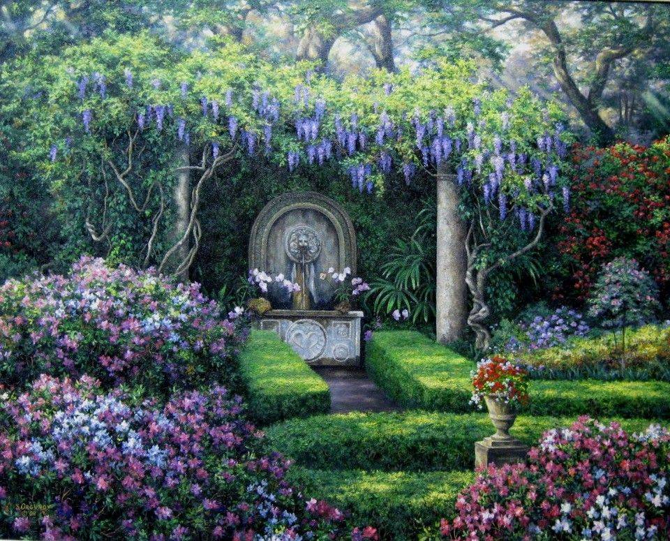 Enchanted Door Beautiful Gardens