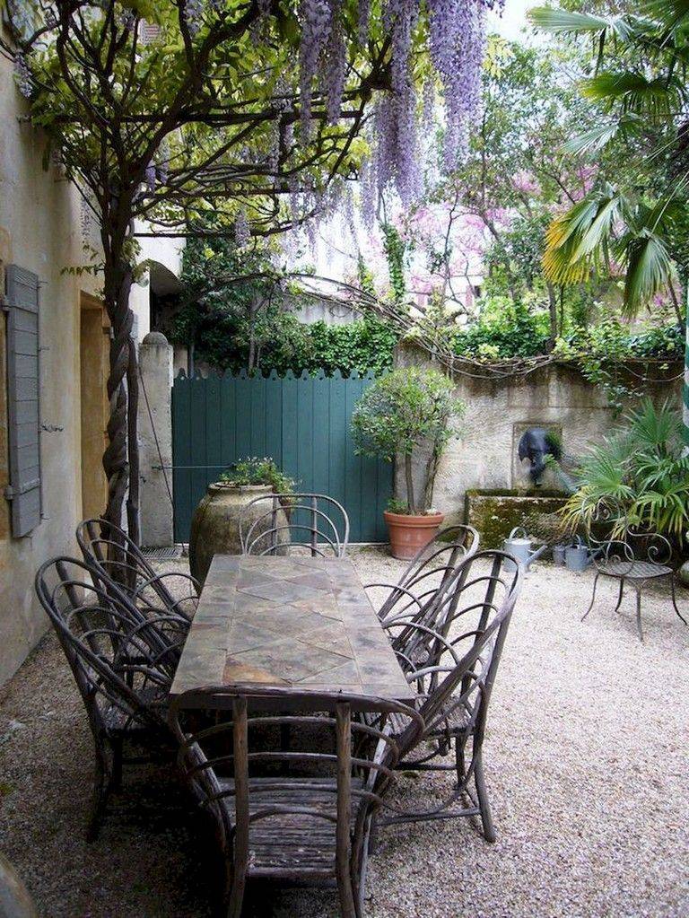 Beautiful French Cottage Garden Design Ideas Roundecor Terrasse