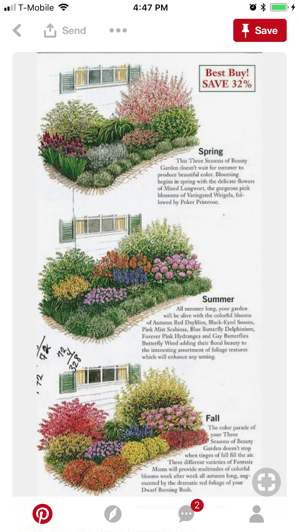 Front Landscape Flower Garden Plans