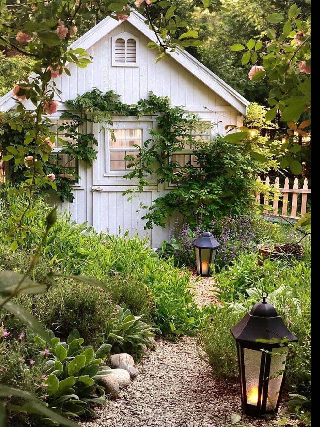 Beautiful French Cottage Garden Design Ideas