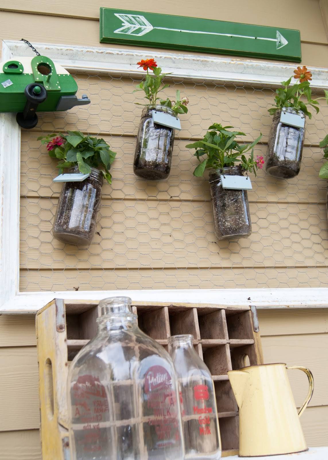 Mason Jar Hanging Planter