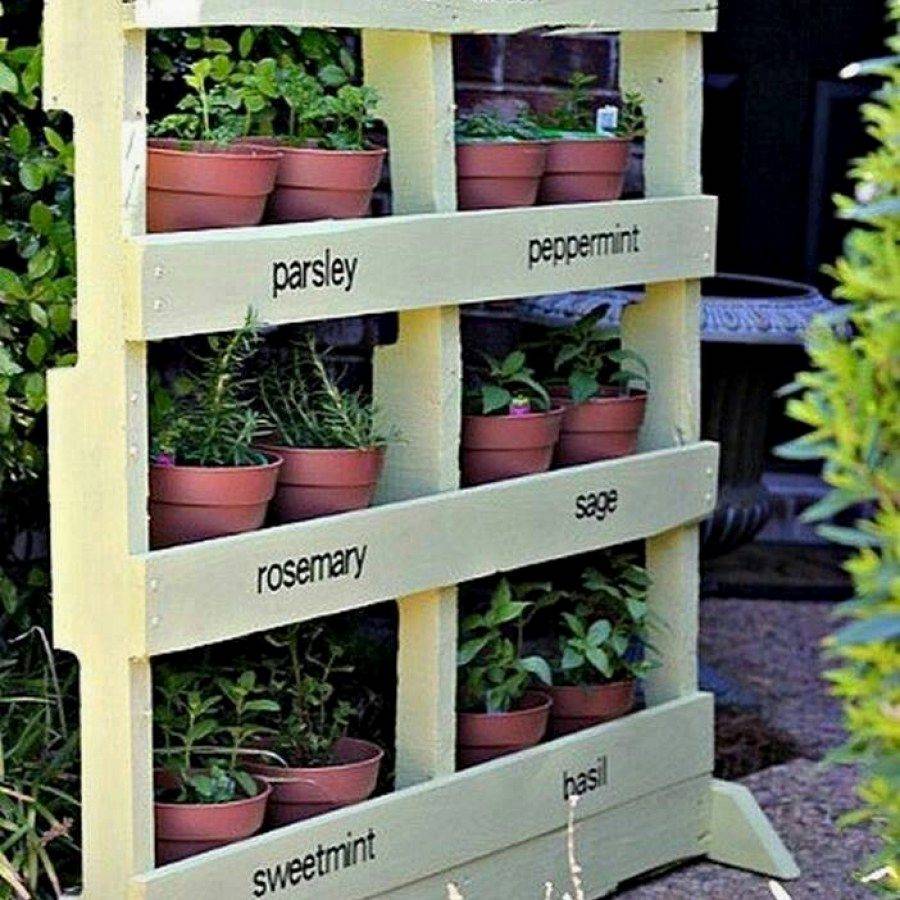 Creative Apartment Herb Garden Designs