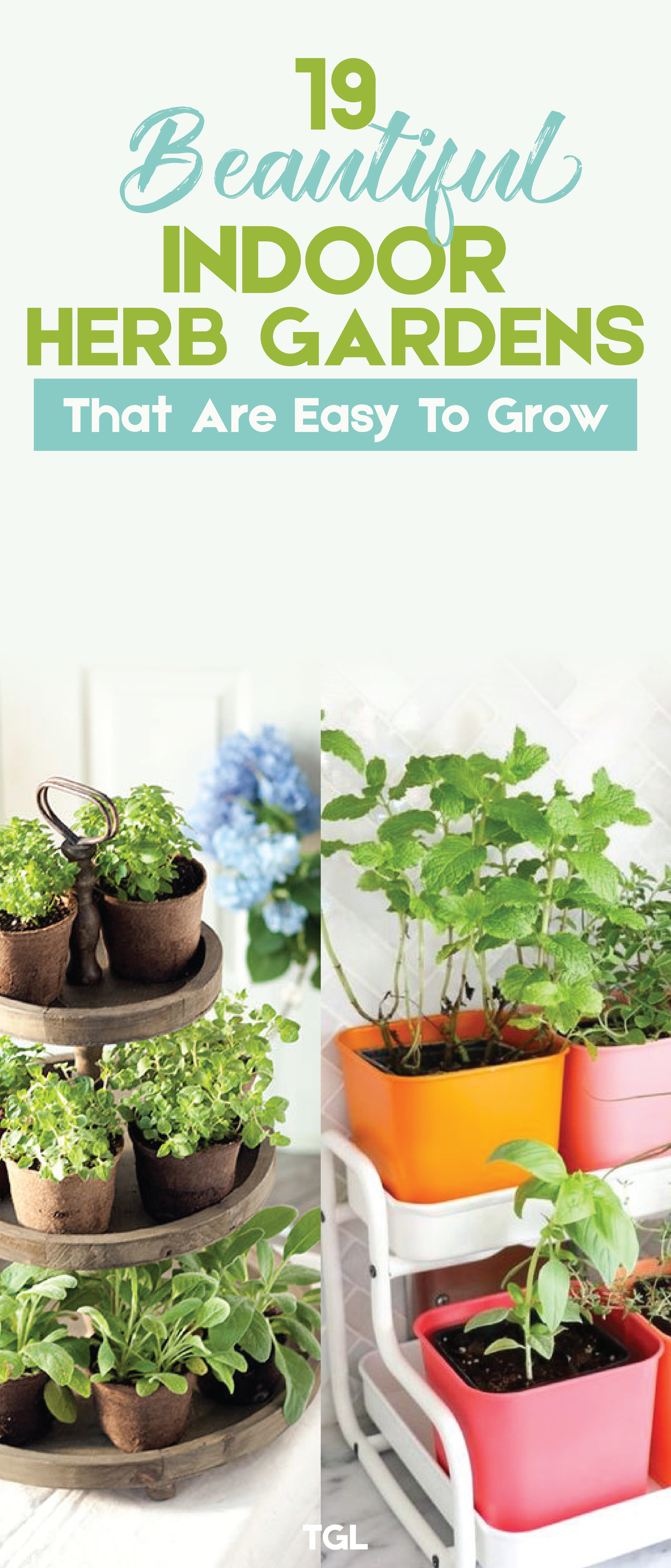 Diy Indoor Herb Garden Ideas And Planters Theyre Easy So Cute