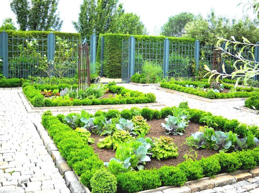 Vegetable Garden Design Le Potager