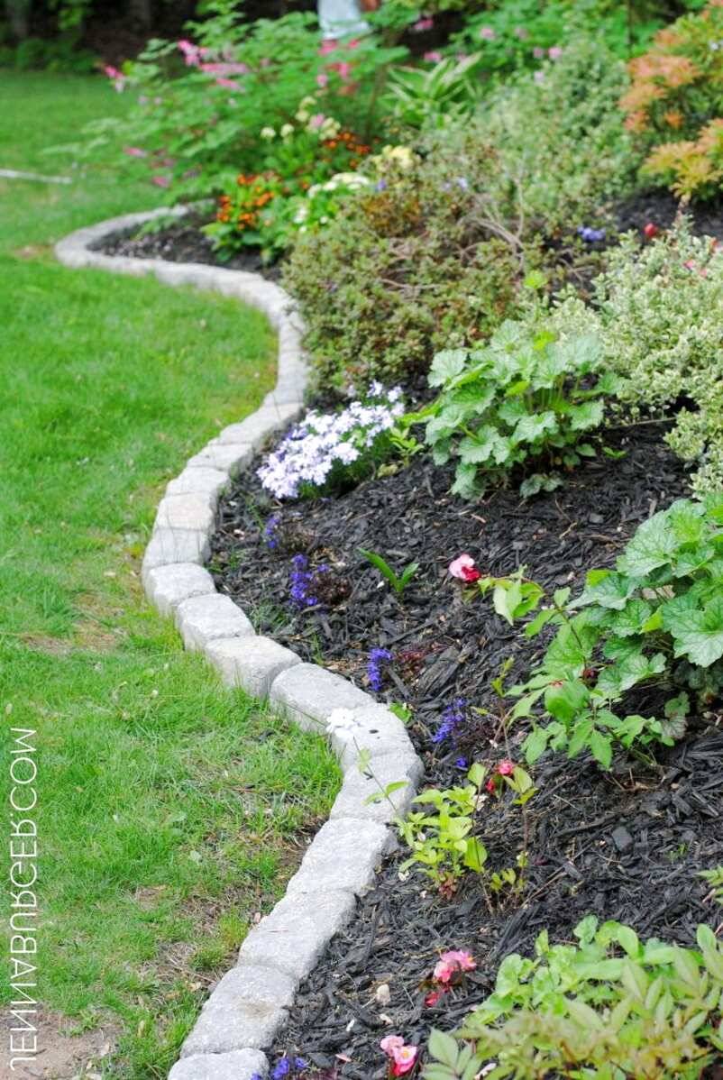 22 Flat Garden Edging Stones Ideas You Cannot Miss SharonSable