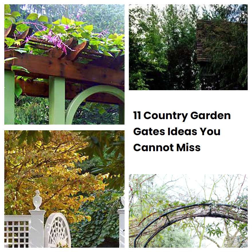 11 Country Garden Gates Ideas You Cannot Miss