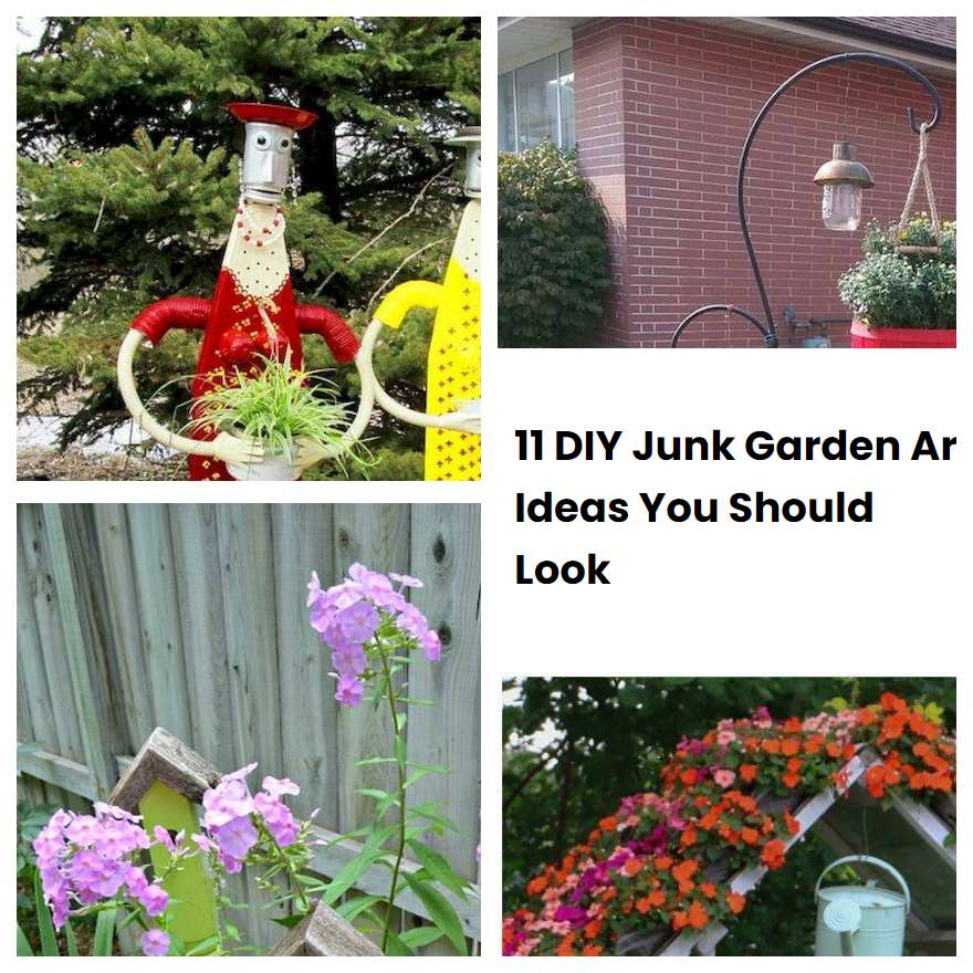 11 DIY Junk Garden Art Ideas You Should Look SharonSable