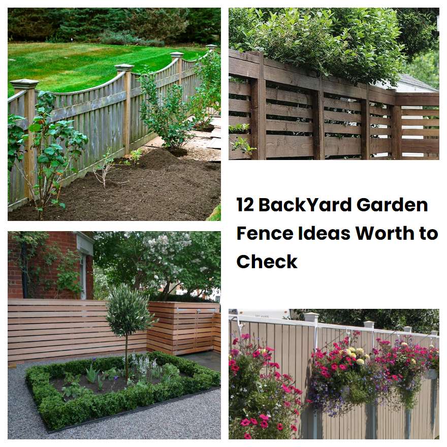 12 BackYard Garden Fence Ideas Worth to Check SharonSable