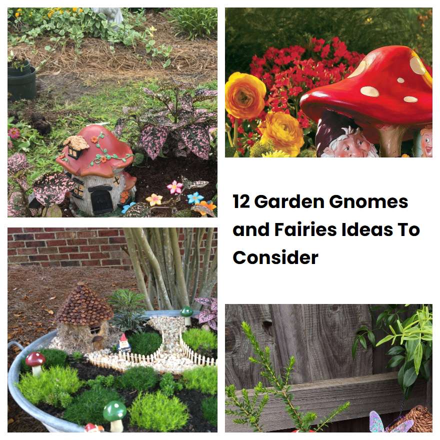 12 Garden Gnomes and Fairies Ideas To Consider