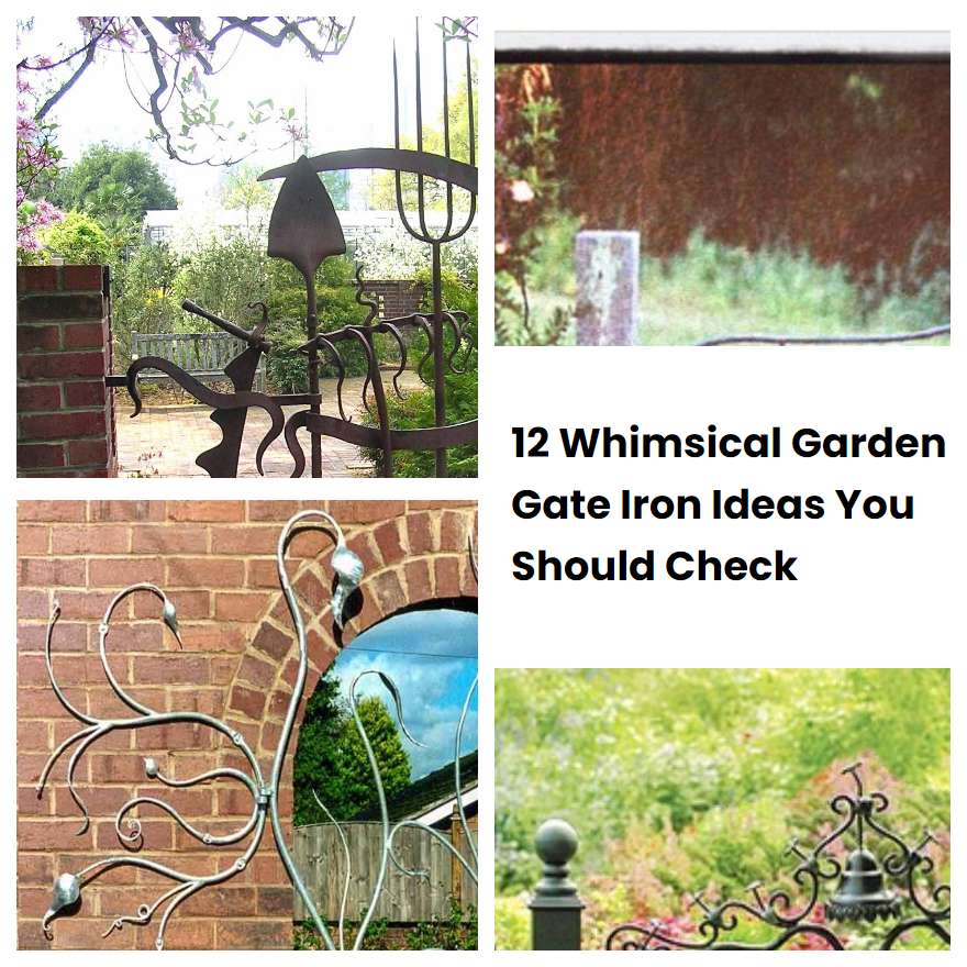 12 Whimsical Garden Gate Iron Ideas You Should Check