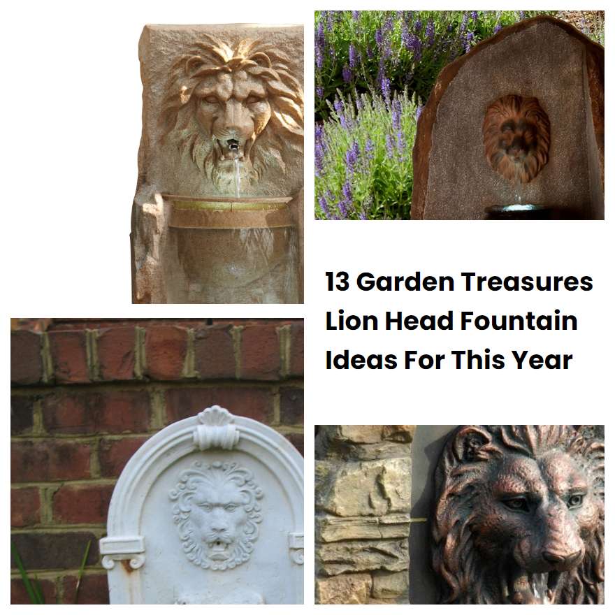 13 Garden Treasures Lion Head Fountain Ideas For This Year SharonSable