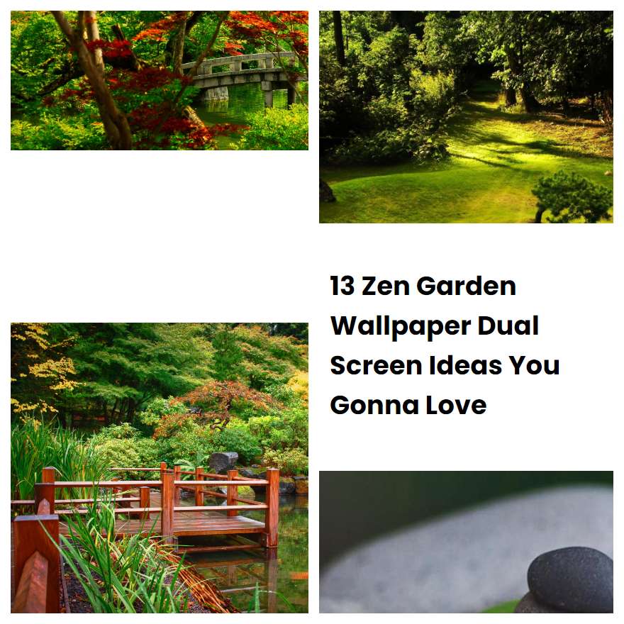 13 Zen Garden Wallpaper Dual Screen Ideas You Gonna Love | SharonSable