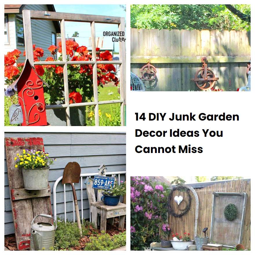 14 DIY Junk Garden Decor Ideas You Cannot Miss